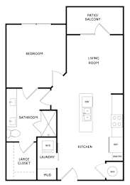 A black and white image of a house floor plan.