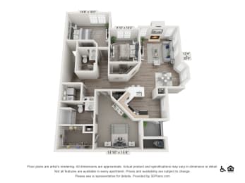 Three Bedroom Two Bathroom