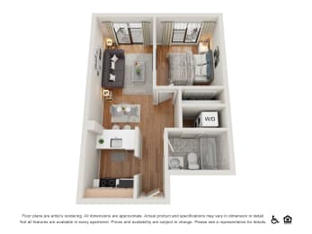 1 bed 1 bath at Nob Hill Tower Apartments, California, 94109