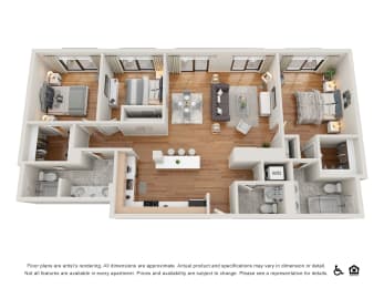 3 bed 2.5 bath at Nob Hill Tower Apartments, San Francisco, CA