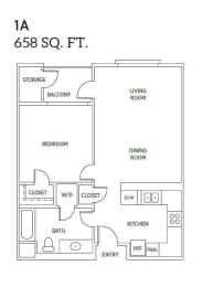 1A floorplan