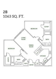 2B floorplan