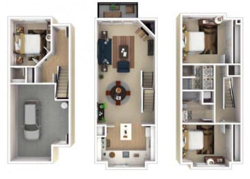 22CG1 Floor Plan at Lionsgate South, Hillsboro, OR
