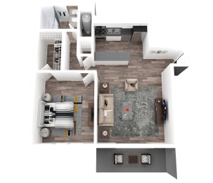 one bedroom