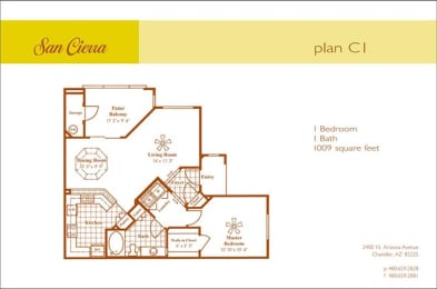One bedroom one bathroom