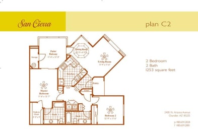 Two bedroom Two bathroom