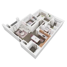 View 3 two bedroom