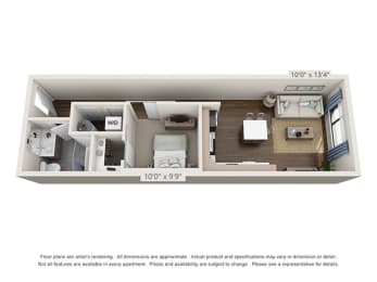  Floor Plan 1A