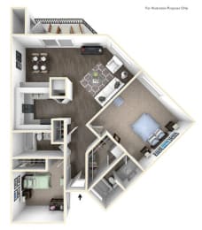 Two Bedroom Two Bathroom