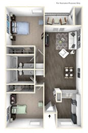Two Bedroom Two Bathroom