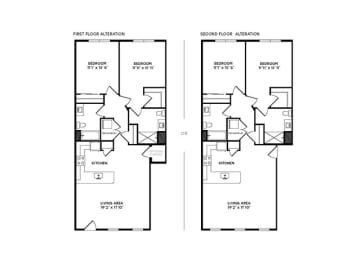 Two Bedroom Two Bathroom