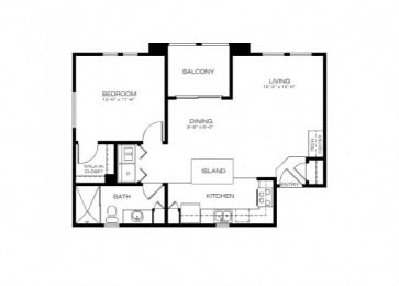 A2 floor plan