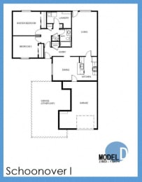 model d 2b 1 br