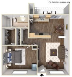 1 bed 1bath  at Navajo Bluffs, California