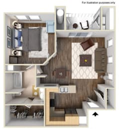 1 Bedroom 1 Bathroom at Rosina Vista in Chula Vista, CA