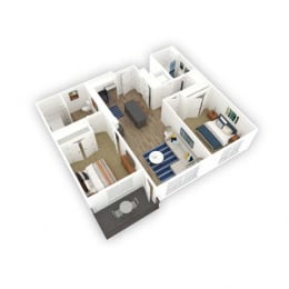 Stadia floor plan 3D