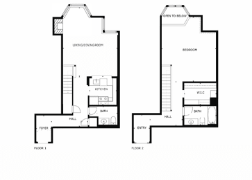a floor plan of a house