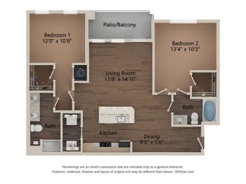  Floor Plan Blanford