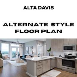 Alternate-Style-Floor-Plan at Alta Davis, Durham, North Carolina