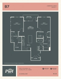 Floor Plan  this is a floor plan of our apartment