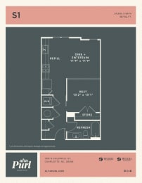 Floor Plan  this is a floor plan of a small apartment