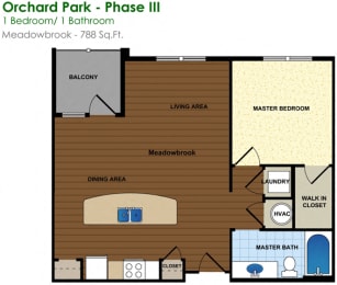 Floor Plan Meadowbrook (1/1)