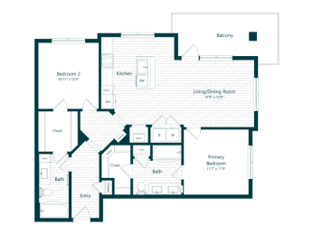 a floor plan of a house with a garage and a terrace