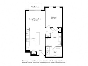  Floor Plan 1A
