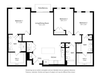  Floor Plan 3A