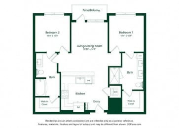  Floor Plan B1