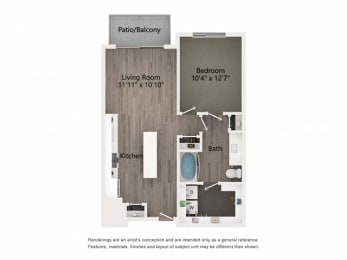  Floor Plan 1A