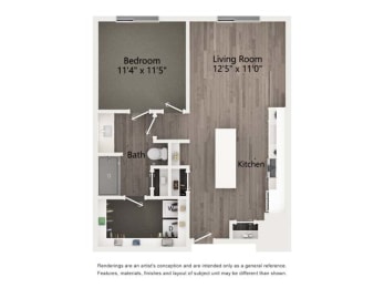  Floor Plan 1B.A2