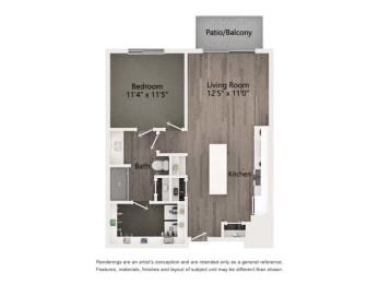  Floor Plan 1B.A