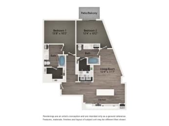  Floor Plan 2G