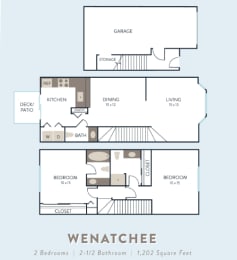 Floor Plan  a floor plan of a bedroom floor plan with bedrooms and baths