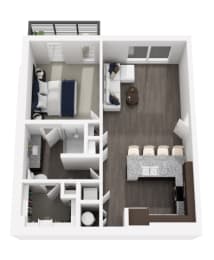 a1 floor plan studio apartments for rent ga