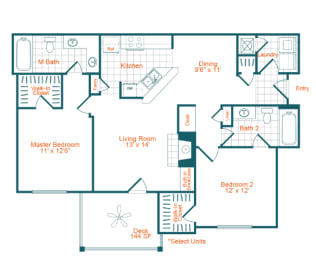 a floor plan of a bedroom floor plan with a bathroom and a living room