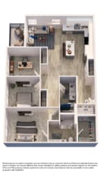 a floor plan of our apartments