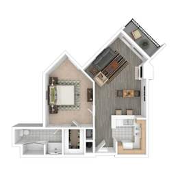  Floor Plan 1x1M N