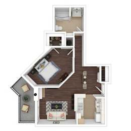  Floor Plan 1C