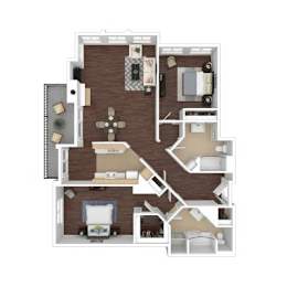  Floor Plan 2C
