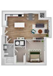  Floor Plan South B