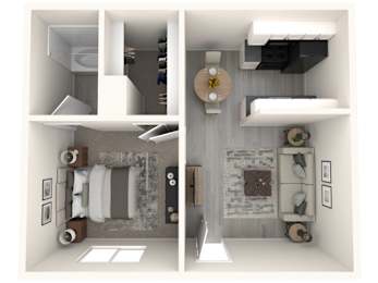 A series of images showing a modern bathroom design.