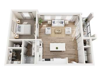 Floor Plan León-San Carlo II Townhomes