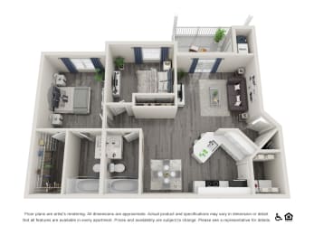 a 1 bedroom floor plan  sierra  2100 sq ft