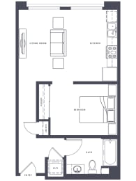 S1 Floor Plan at Altana, California