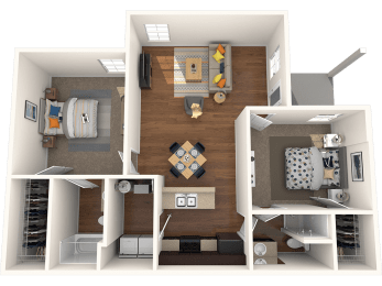 Dorel Two Bedroom