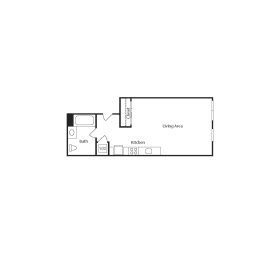 floor plan photo of the hillside club in livingston, nj