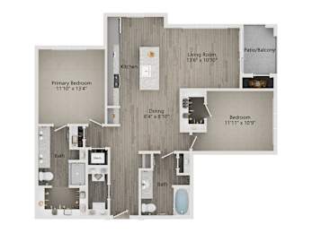  Floor Plan B3