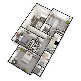  Floor Plan Timberline 4-Bed w/Finished Basement